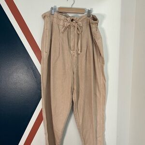 Free People Misty Pink Drawstring Pants